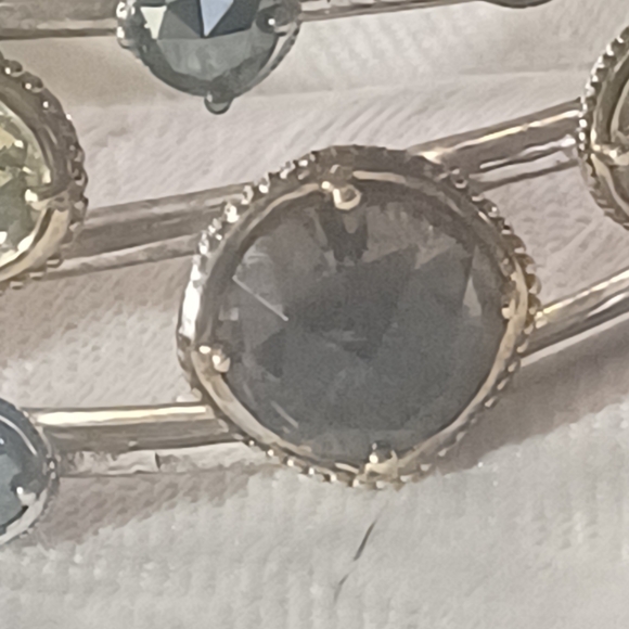 Tacori Midnight Sun Cuff Bracelet, SS & 18k - Picture 14 of 16